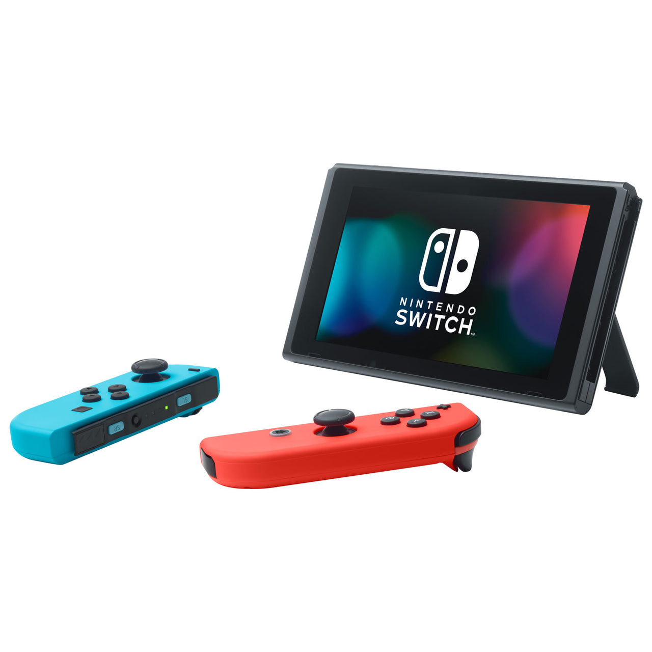 Nintendo Switch Console with Neon Red/Blue Joy-Con