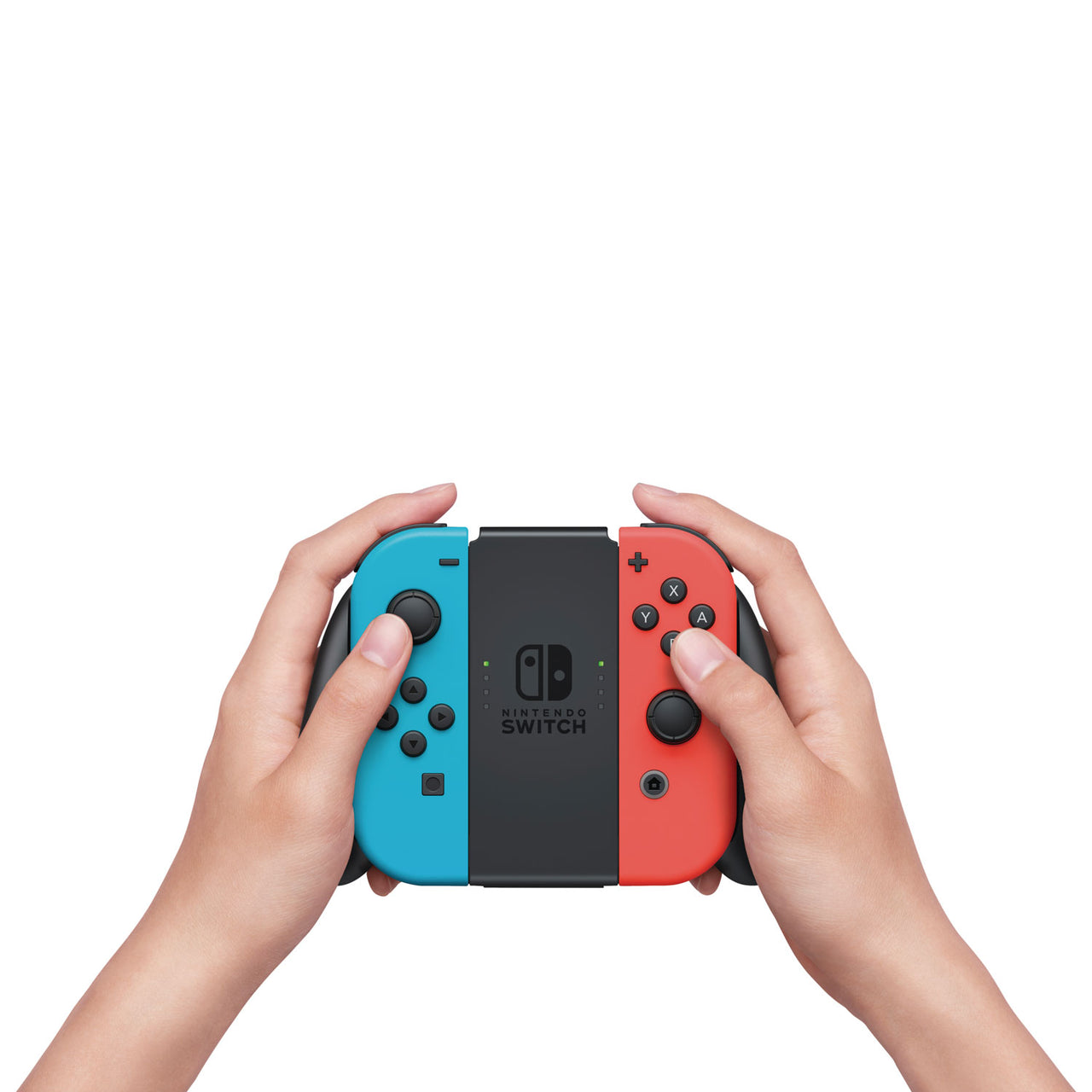 Nintendo Switch Console with Neon Red/Blue Joy-Con