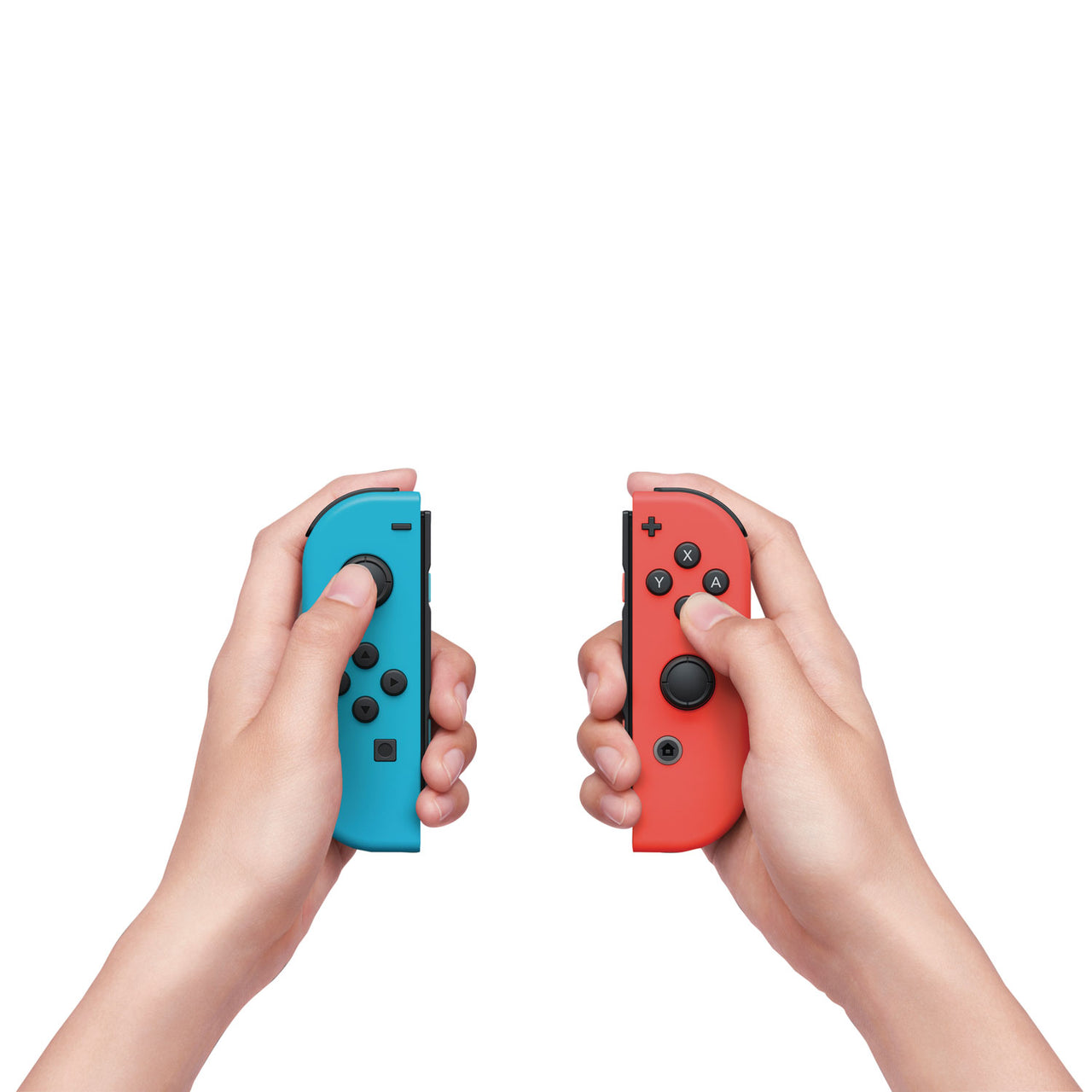 Nintendo Switch Console with Neon Red/Blue Joy-Con