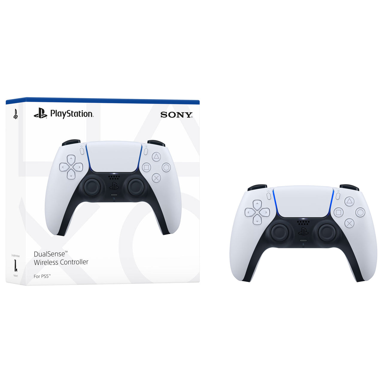 PlayStation 5 DualSense Wireless Controller - White