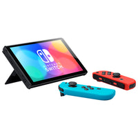 Thumbnail for Nintendo Switch (OLED Model) Console - Neon Red/Blue