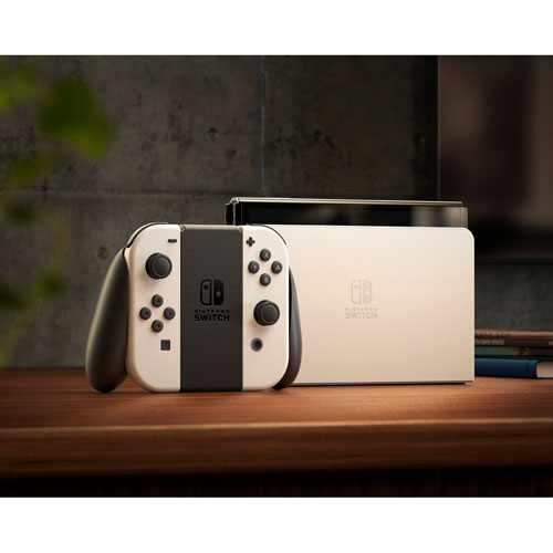 Nintendo Switch (OLED Model) Console - White