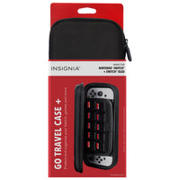 Thumbnail for Insignia Go Storage & Travel Case for Nintendo Switch - Black - Only at Best Buy