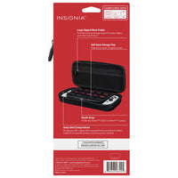 Thumbnail for Insignia Go Storage & Travel Case for Nintendo Switch - Black - Only at Best Buy