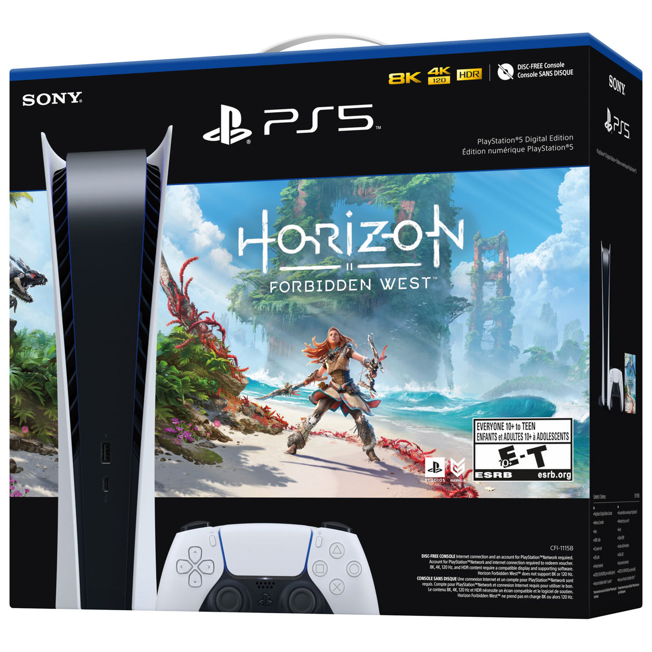 PlayStation 5 Digital Edition Horizon Forbidden West Bundle