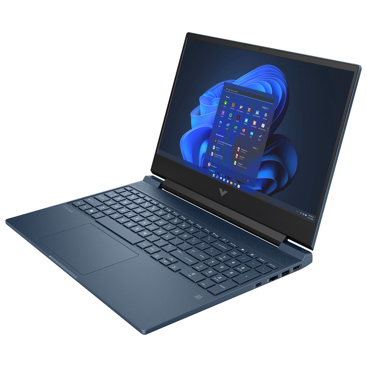 HP Victus 15" Gaming Laptop - Blue (AMD Ryzen 5 5600H/512GB SSD/8GB RAM/GeForce GTX 1650/Windows 11)
