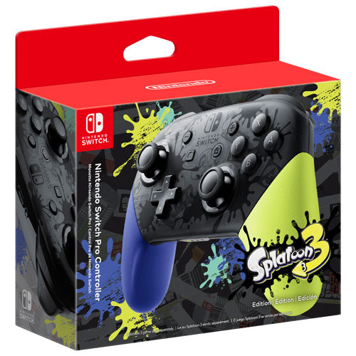 Nintendo Switch Pro Controller - Splatoon 3 Edition