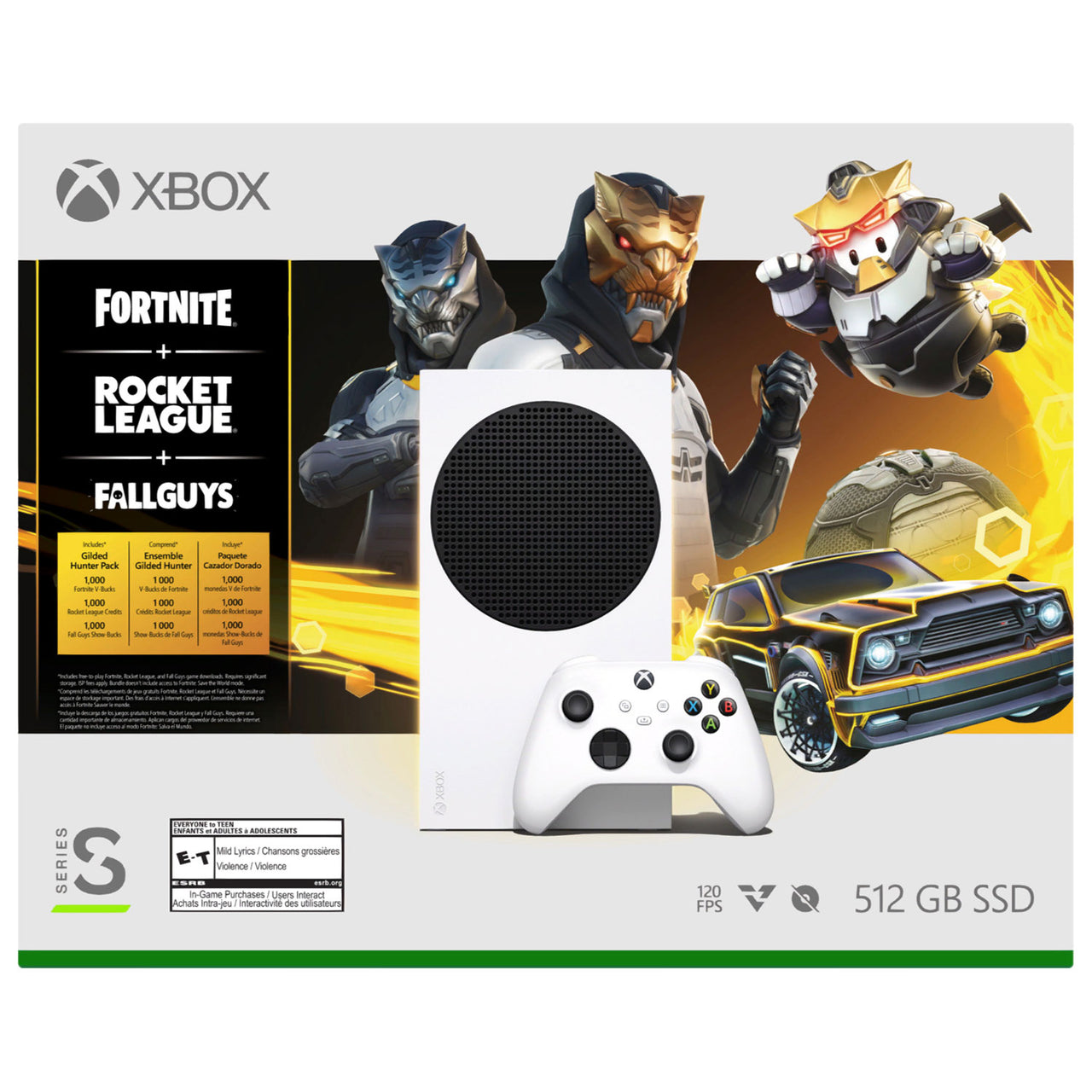 Xbox Series S 512GB Gilded Hunter Bundle