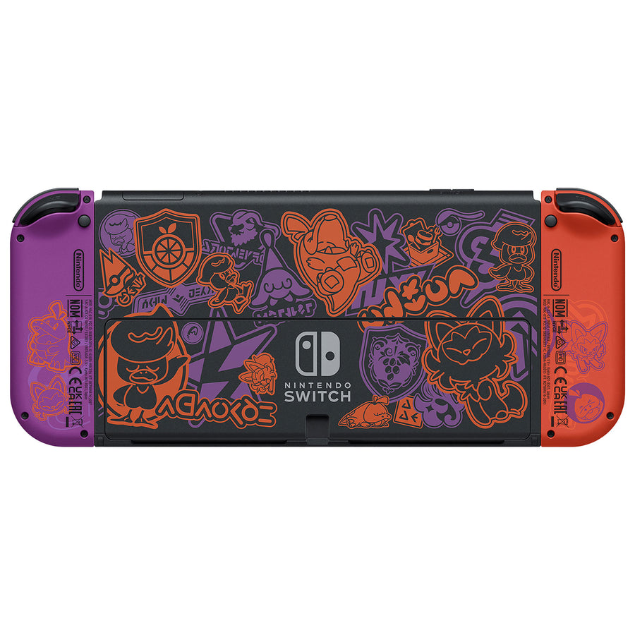 Nintendo Switch (OLED Model) Console - Pokémon Scarlet & Violet Edition