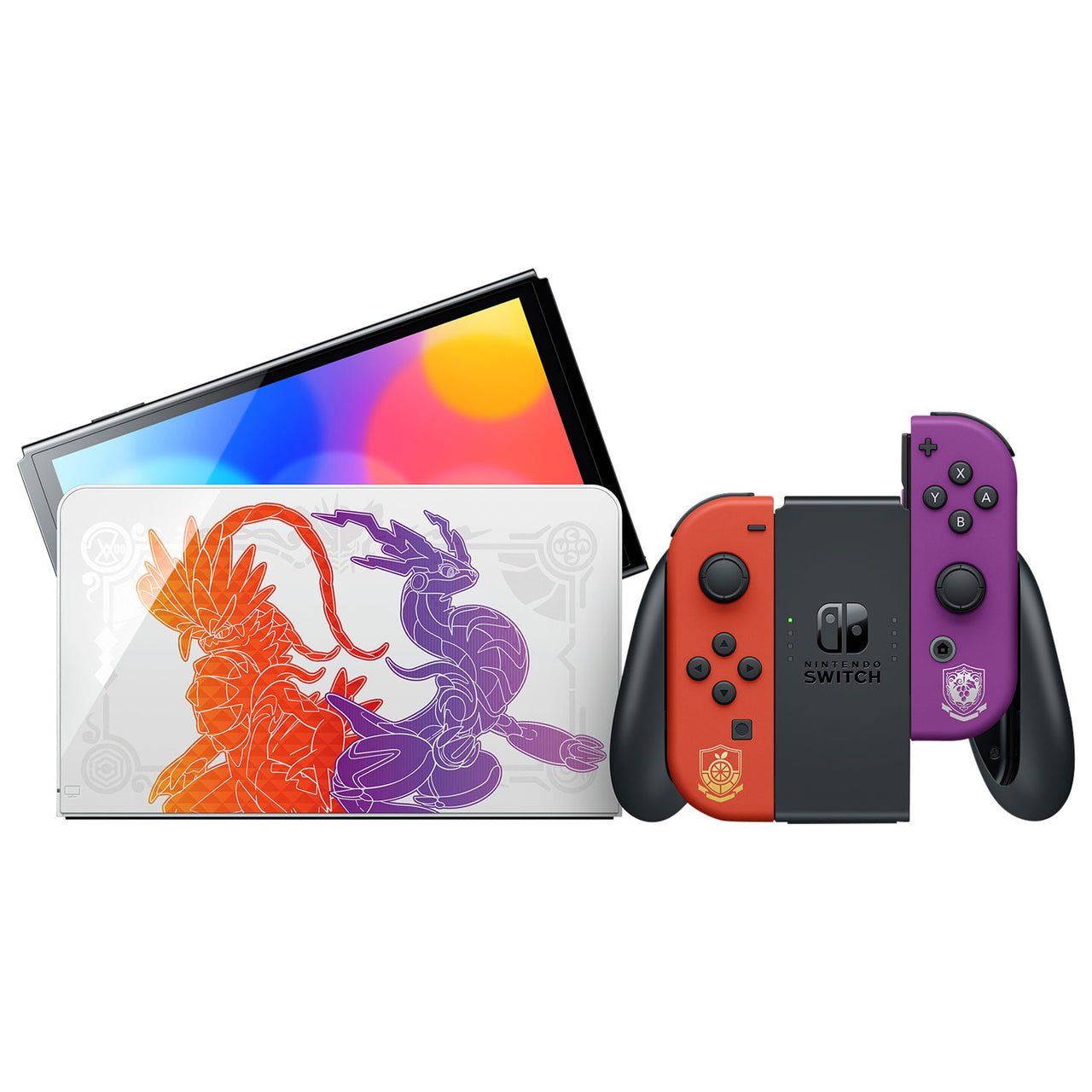 Nintendo Switch (OLED Model) Console - Pokémon Scarlet & Violet Edition