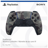 Thumbnail for PlayStation 5 DualSense Wireless Controller - Grey Camouflage