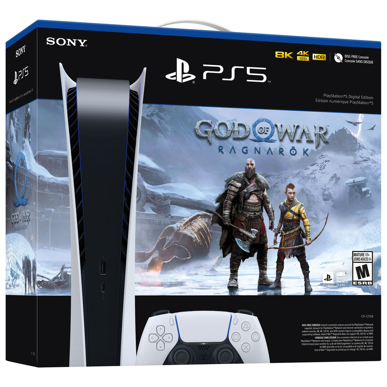 PlayStation 5 Digital Edition God of War Ragnarok Bundle