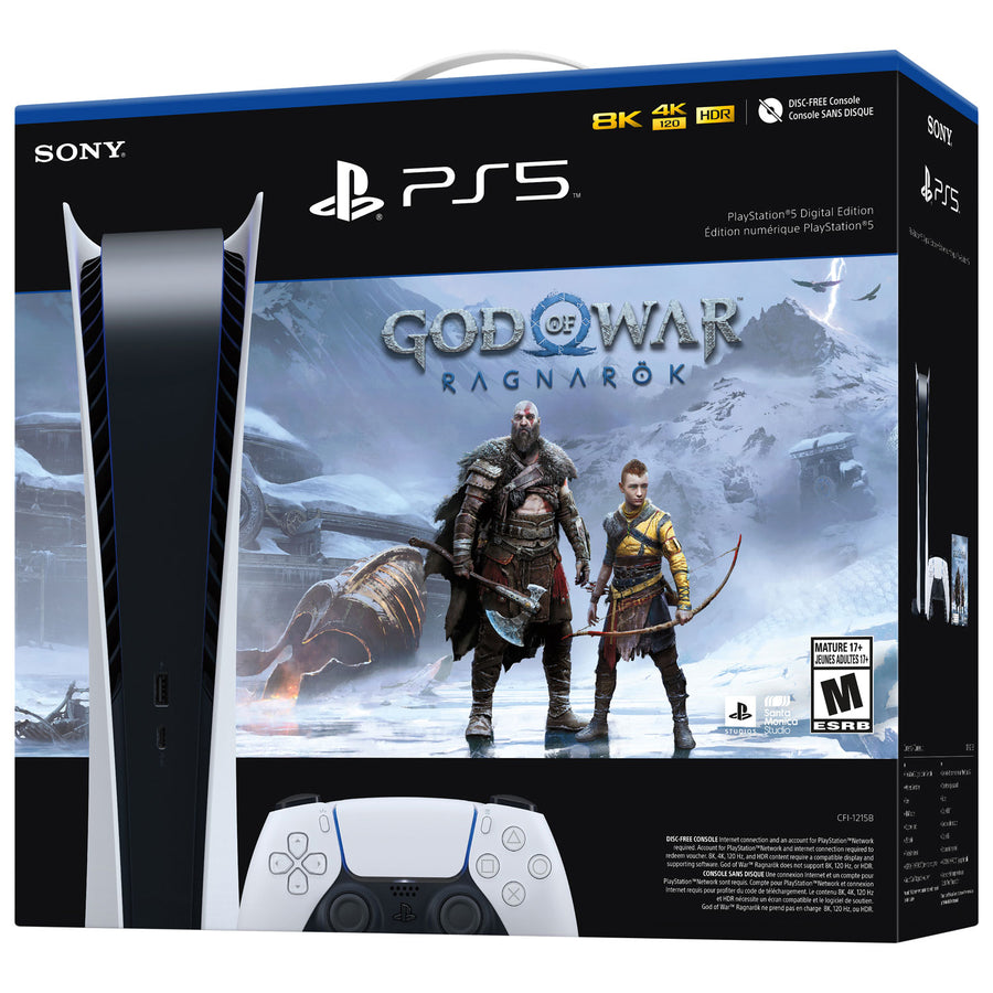 PlayStation 5 Digital Edition God of War Ragnarok Bundle