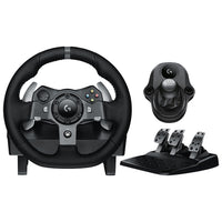Thumbnail for Logitech G920 Driving Force Racing Wheel with Shifter for Xbox/PC - Dark